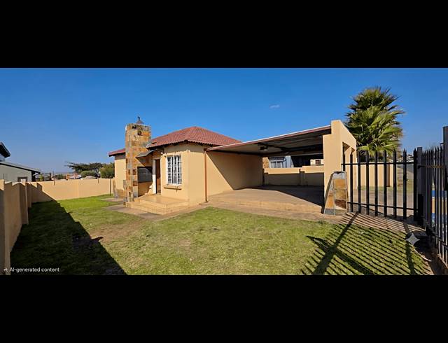 3 BEDROOM FREESTANDING TO LET IN BEN FLEUR